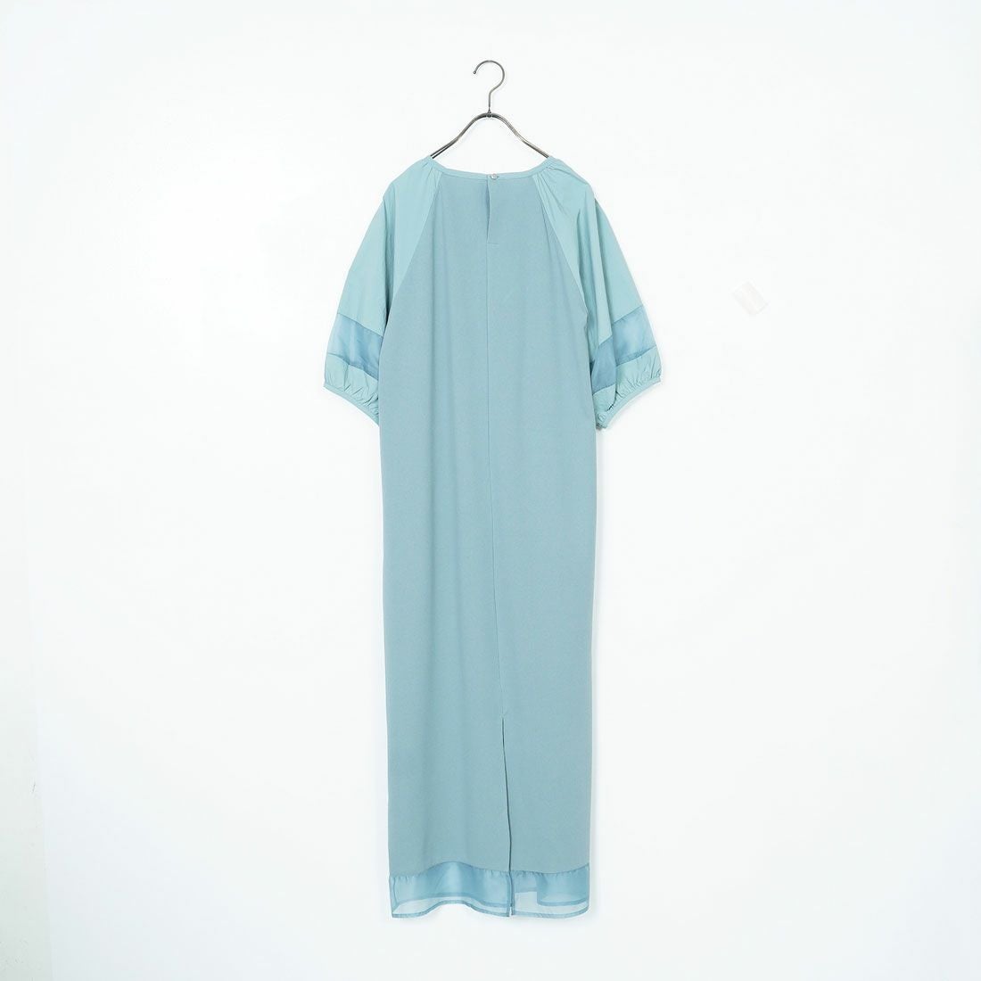 Jf Ready Made [ジェイエフレディメイド] ドローコード付きシアーワンピース [8556706-02] 72 ｸﾞﾘｰﾝ