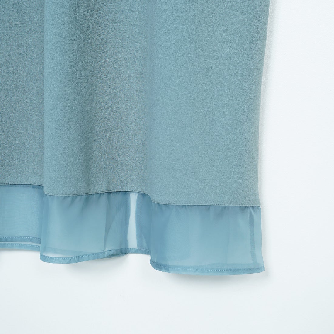 Jf Ready Made [ジェイエフレディメイド] ドローコード付きシアーワンピース [8556706-02] 72 ｸﾞﾘｰﾝ