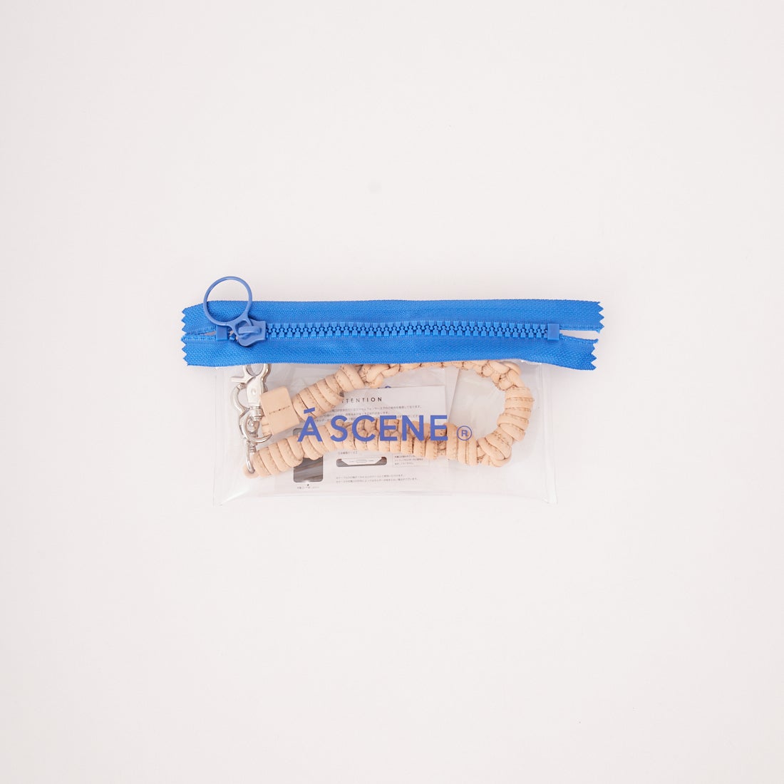 A SCENE [エーシーン] デザインパラコードレザーストラップ [AS03-009] BEIGE