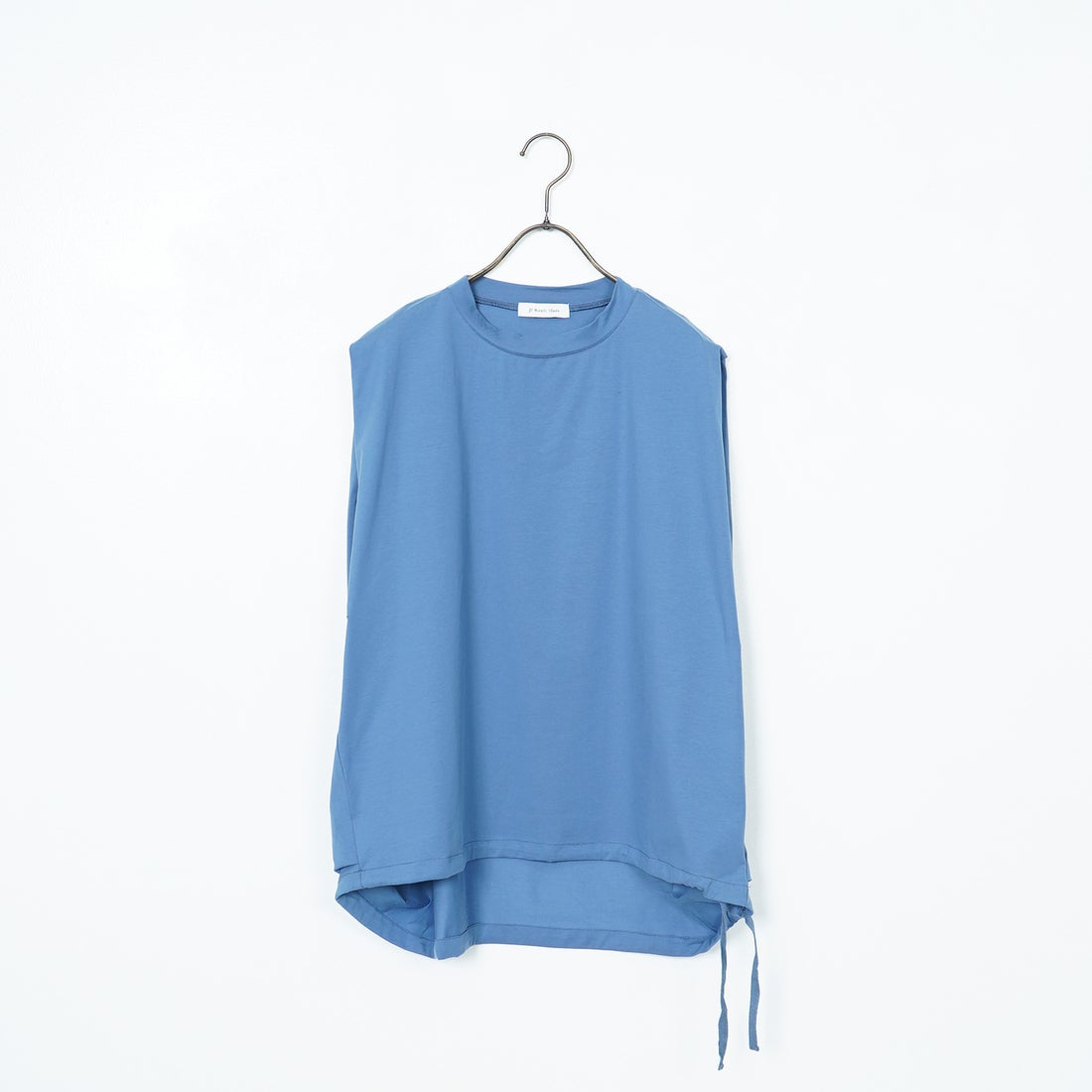 Jf Ready Made [ジェイエフレディメイド] シルケットドロストノースリーブトップス [3101107] 501 ﾌﾞﾙｰ