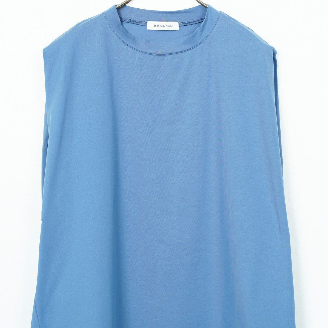 Jf Ready Made [ジェイエフレディメイド] シルケットドロストノースリーブトップス [3101107] 501 ﾌﾞﾙｰ