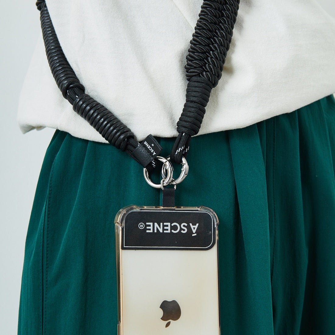 A SCENE [エーシーン] デザインパラコードショルダー [AS03-002] BLACK