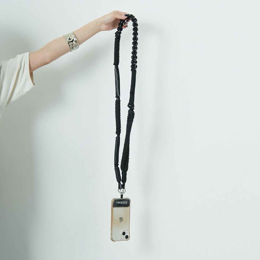 A SCENE [エーシーン] デザインパラコードショルダー [AS03-002] BLACK