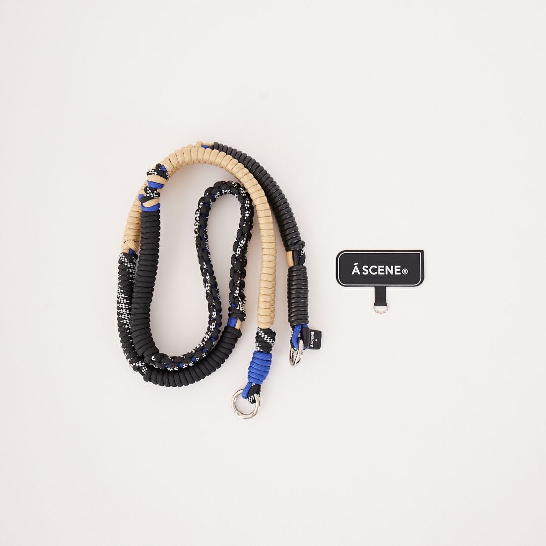 A SCENE [エーシーン] デザインパラコードショルダー [AS03-002] BLU/BLK