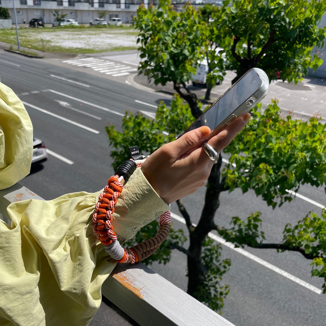 A SCENE [エーシーン] デザインパラコードストラップ [AS03-003] ORG/BEG