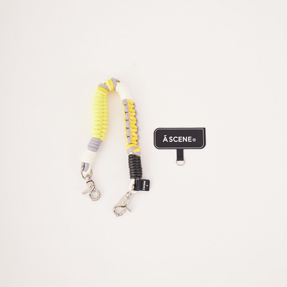 A SCENE [エーシーン] デザインパラコードストラップ [AS03-003] YELLOW