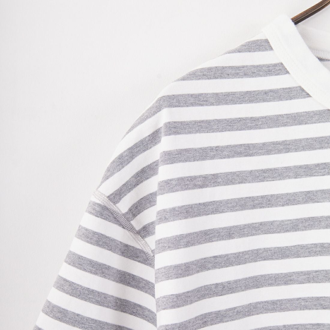 have a good day [ハブアグッドデイ] ショートスリーブボーダーTシャツ [HGD-375] WHITE/GRAY