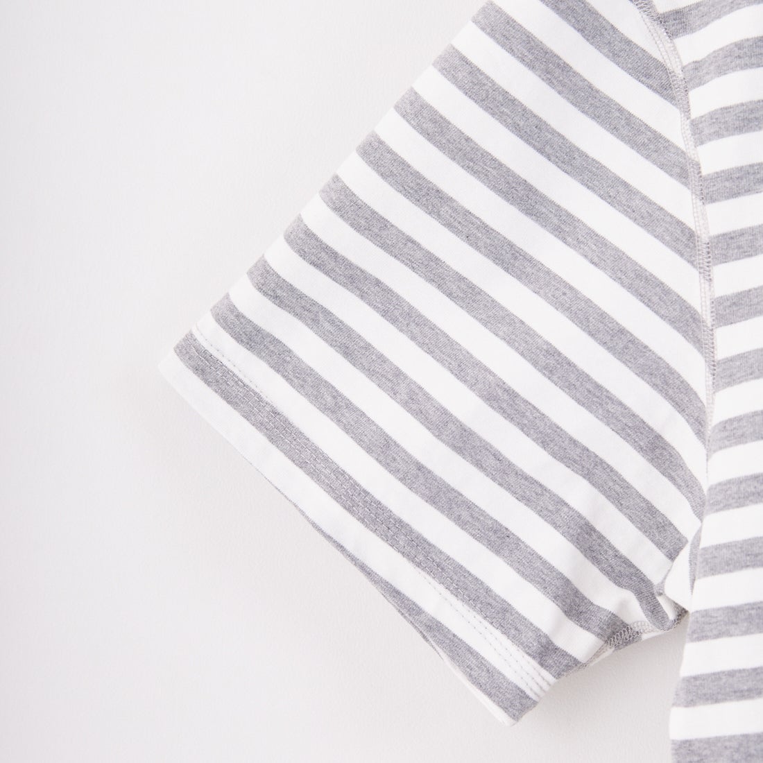 have a good day [ハブアグッドデイ] ショートスリーブボーダーTシャツ [HGD-375] WHITE/GRAY