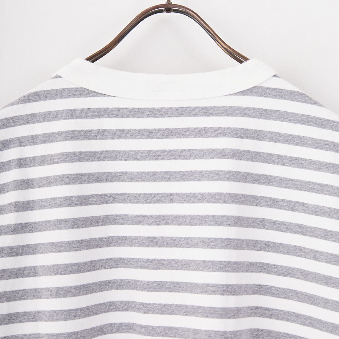 have a good day [ハブアグッドデイ] ショートスリーブボーダーTシャツ [HGD-375] WHITE/GRAY