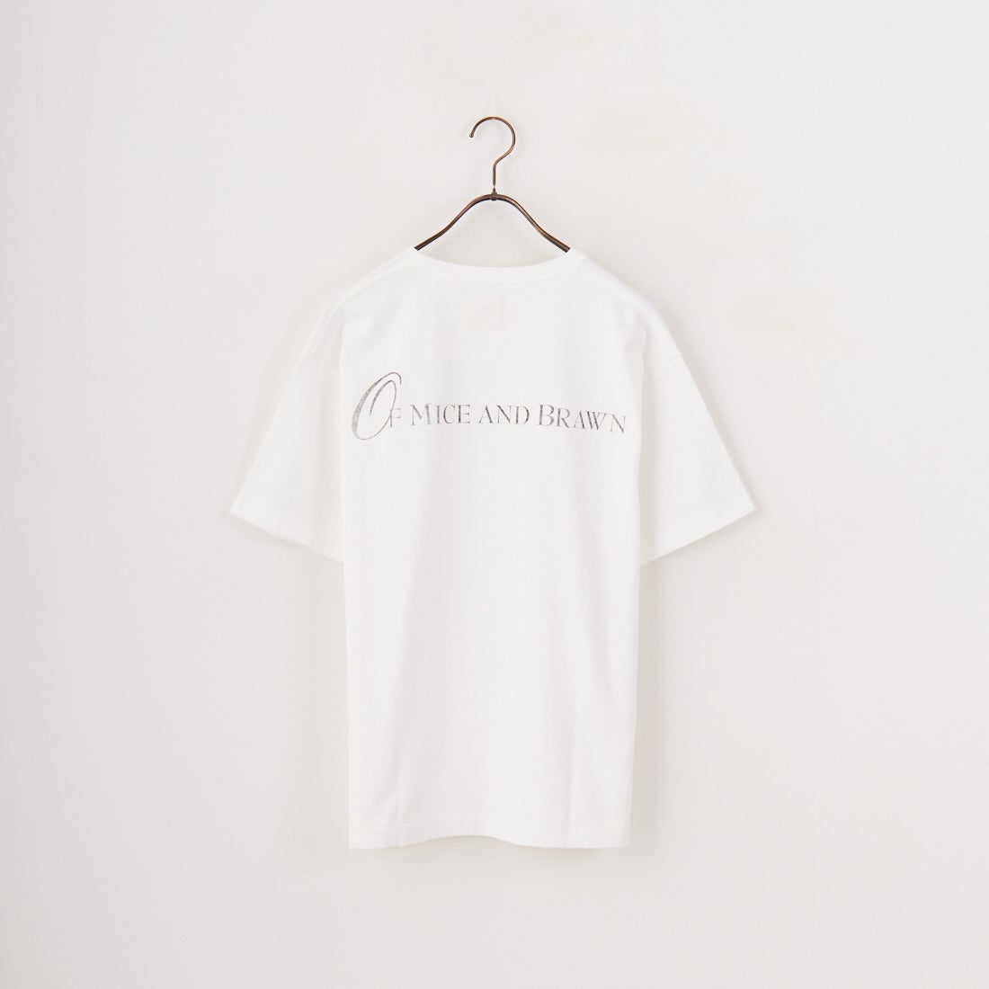 BRAWN [ブラウン] OF MICE AND BRAWN Tシャツ [24FW-001]｜ジーンズ