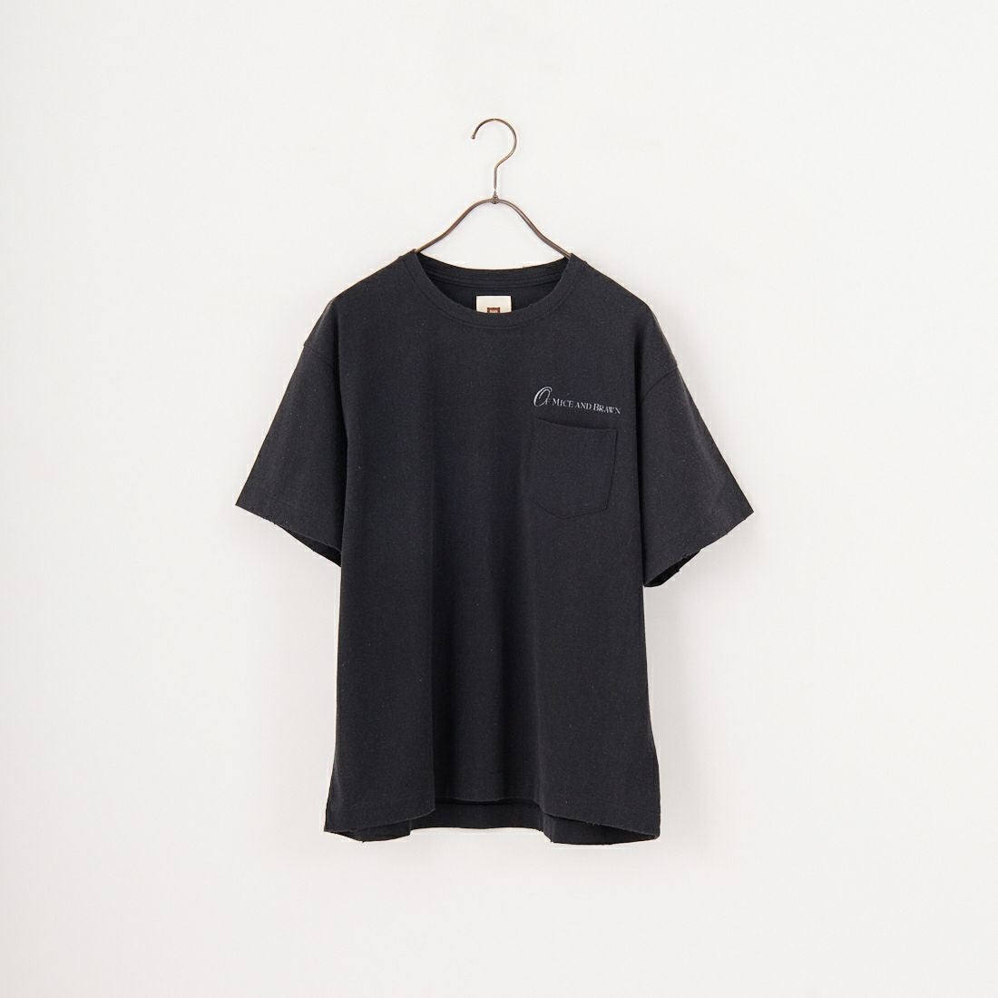 BRAWN [ブラウン] OF MICE AND BRAWN Tシャツ [24FW-001] BLACK