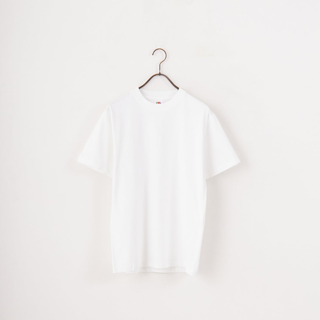 FRUIT OF THE LOOM [フルーツ オブ ザ ルーム] × 中津川吾郎(MIN-NANO) 別注2パックTシャツ [81256900-JF] WHT/WHT
