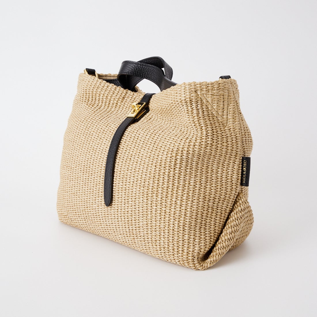VIOLAd'ORO [ヴィオラドーロ] SANDRO トートバッグ [V-8744] NATURAL