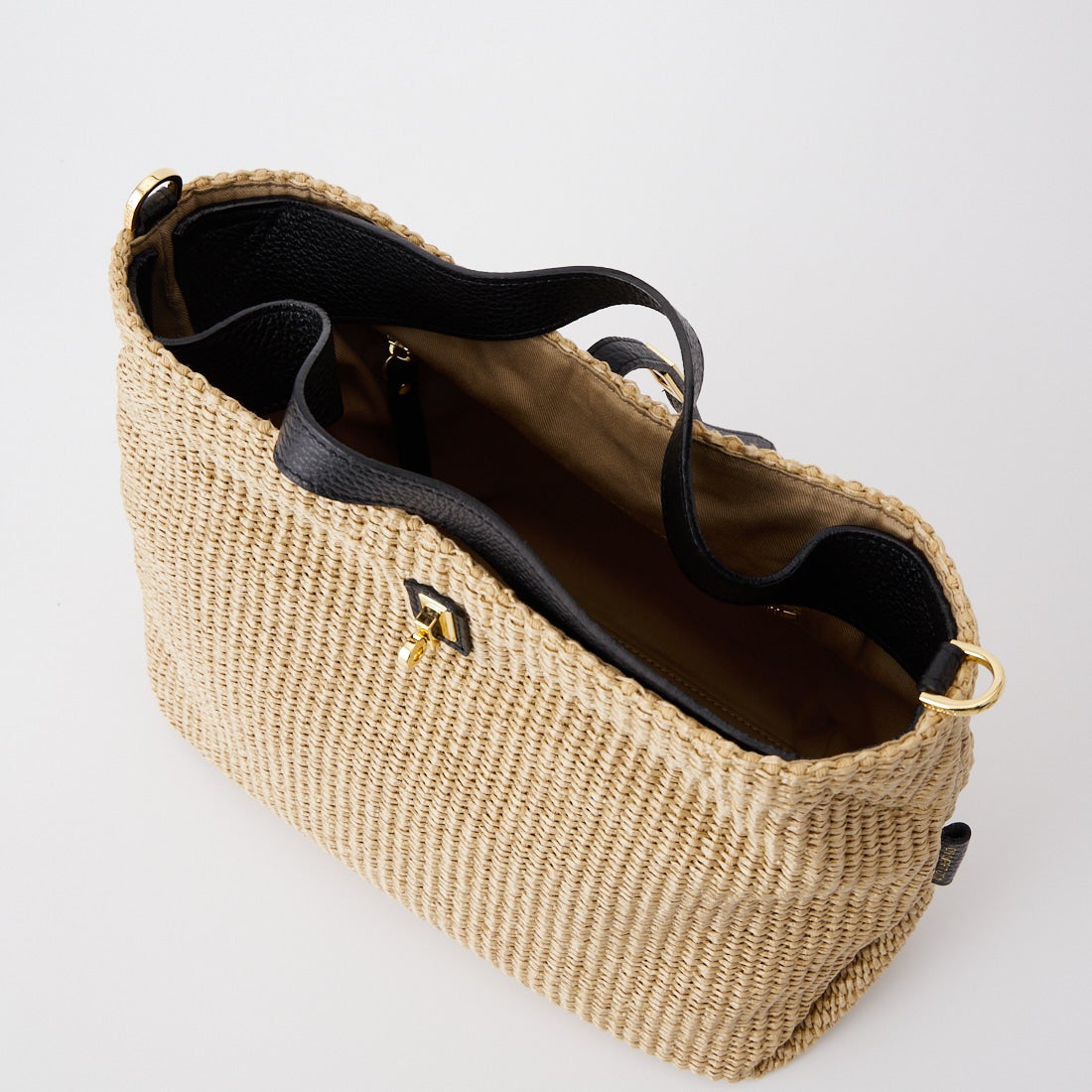 VIOLAd'ORO [ヴィオラドーロ] SANDRO トートバッグ [V-8744] NATURAL