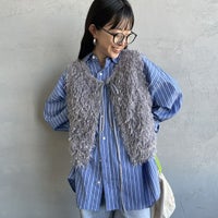 07 GRAY&&モデル身長：150cm 着用サイズ：F&&