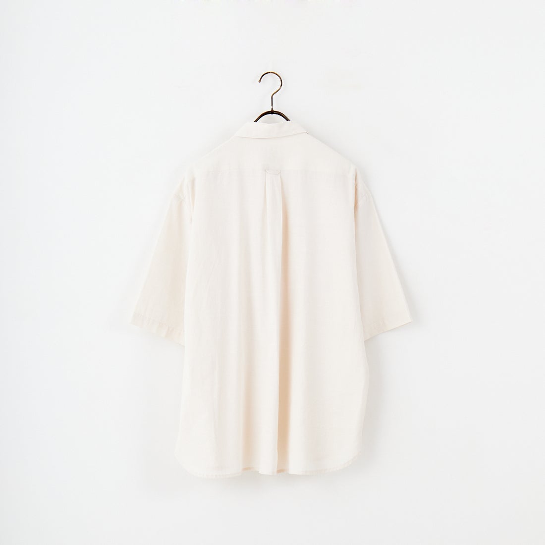 Jeans Factory Clothes [ジーンズファクトリークローズ] テックリネンワンナップカラーシャツ [EPC-53100] 1 IVORY
