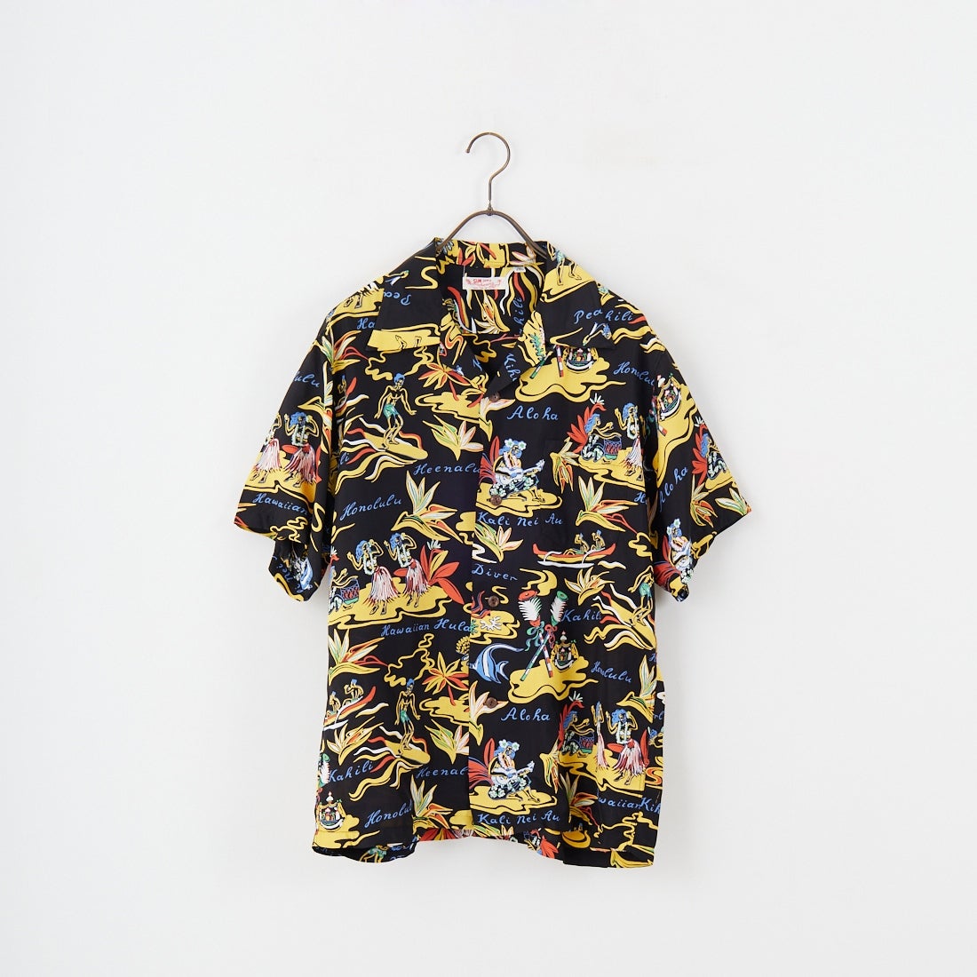 SUN SURF [サンサーフ] レーヨンハワイアンシャツ [SS39411] 119 BLACK