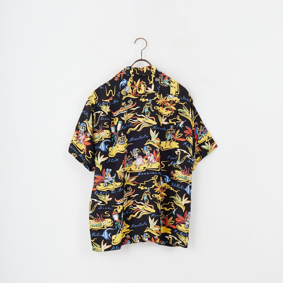 SUN SURF [サンサーフ] レーヨンハワイアンシャツ [SS39411] 119 BLACK