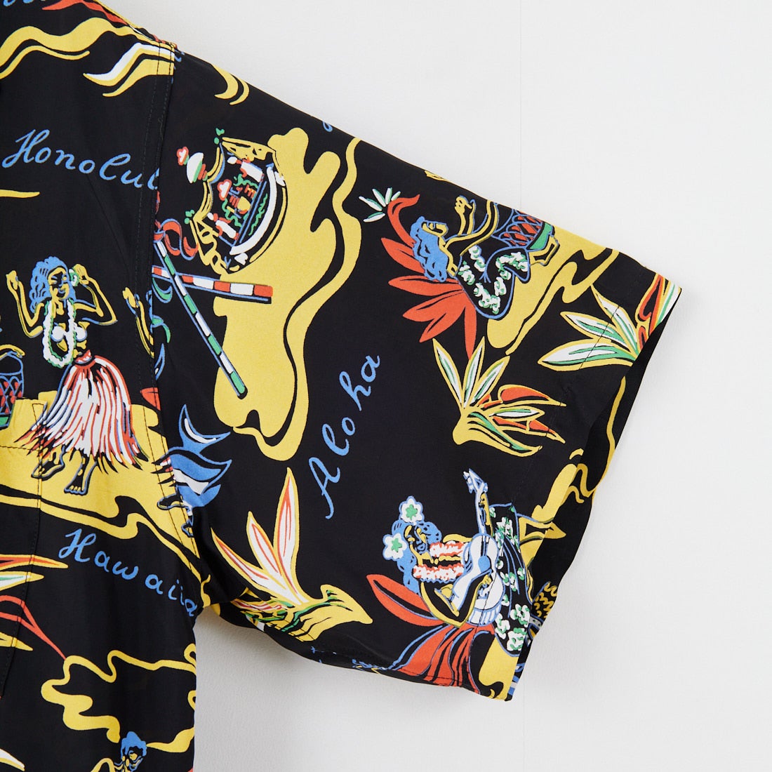 SUN SURF [サンサーフ] レーヨンハワイアンシャツ [SS39411] 119 BLACK