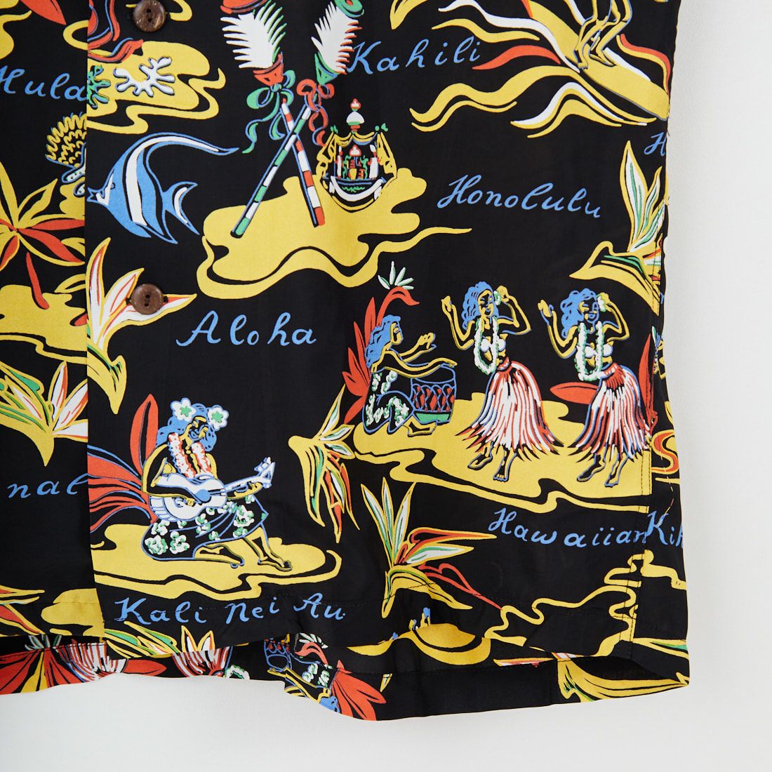 SUN SURF [サンサーフ] レーヨンハワイアンシャツ [SS39411] 119 BLACK