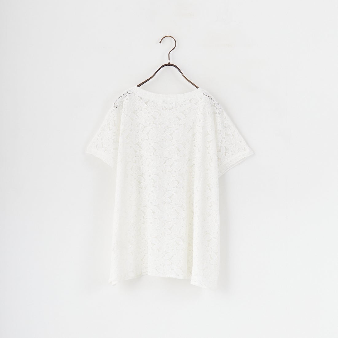 soil [ソイル] チュールレースフレンチスリーブスモック [NSL25052] 9000 WHT