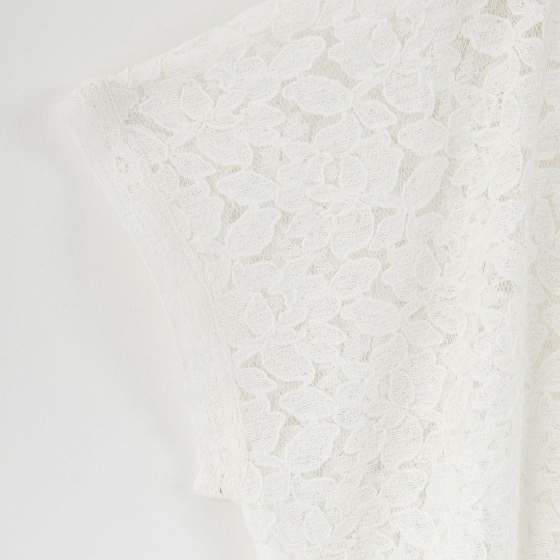 soil [ソイル] チュールレースフレンチスリーブスモック [NSL25052] 9000 WHT