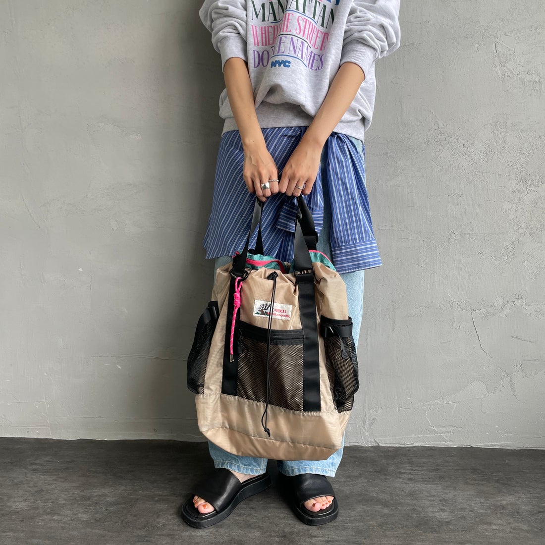 CARIBOU Mountaineering [カリブーマウンテニアリング] 別注 2WAYバックパック [CB24-AC-IN5-JF] BEIGE