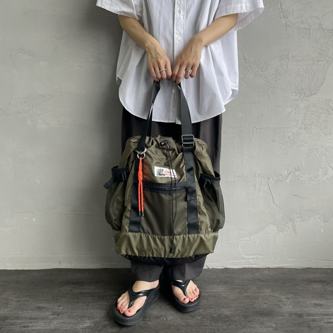 CARIBOU Mountaineering [カリブーマウンテニアリング] 別注 2WAYバックパック [CB24-AC-IN5-JF] OLIVE