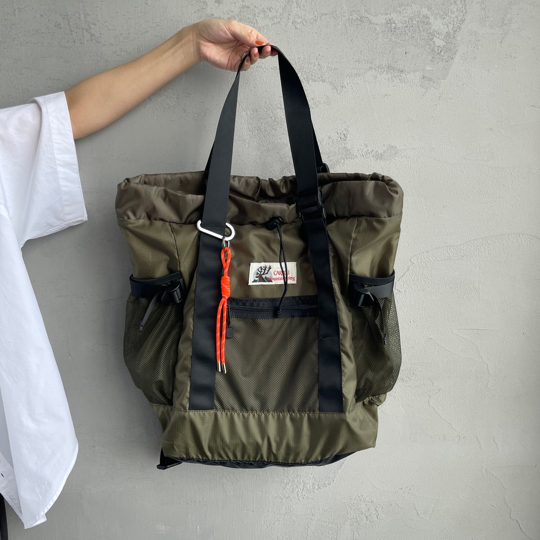 CARIBOU Mountaineering [カリブーマウンテニアリング] 別注 2WAYバックパック [CB24-AC-IN5-JF] OLIVE