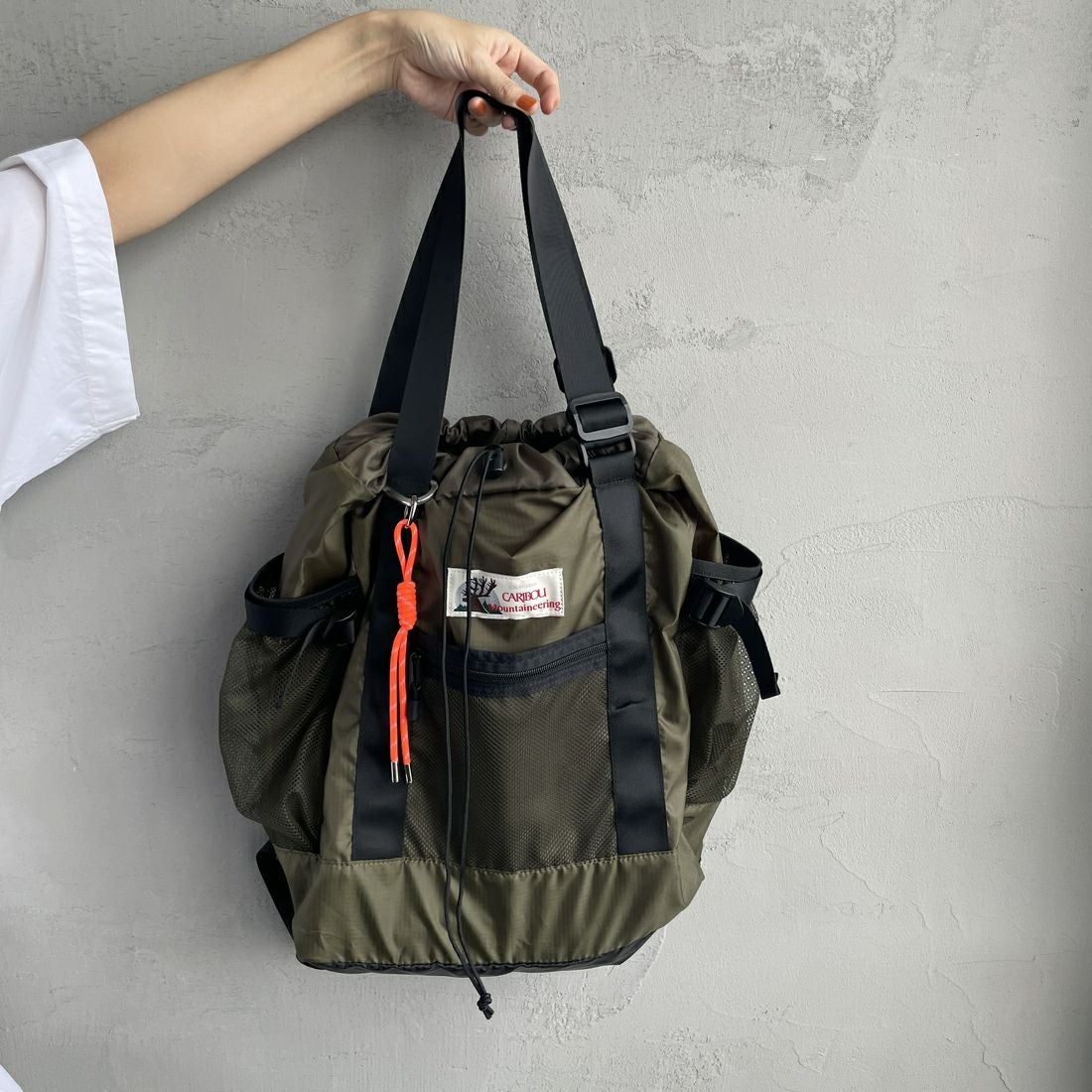 CARIBOU Mountaineering [カリブーマウンテニアリング] 別注 2WAYバックパック [CB24-AC-IN5-JF] OLIVE