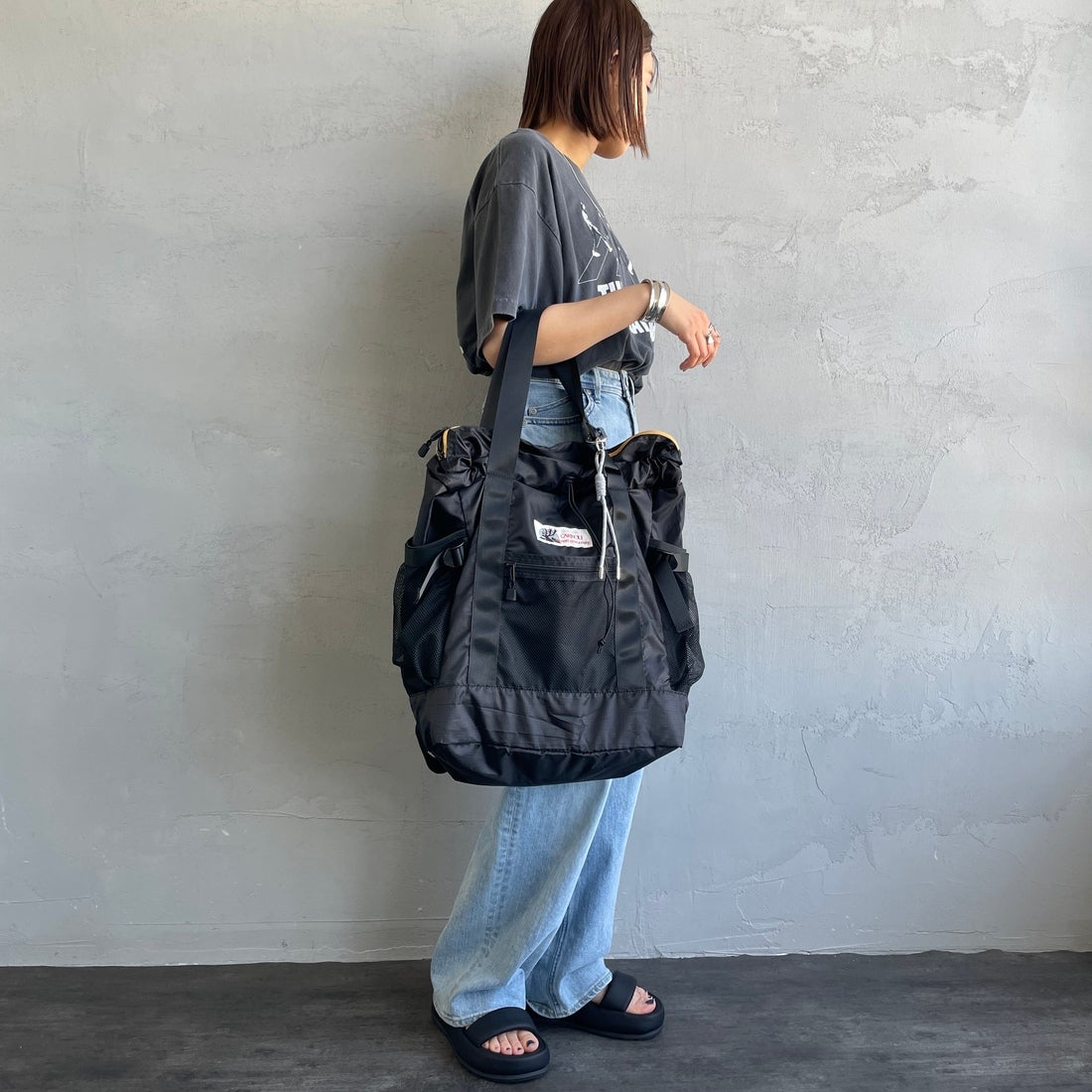 CARIBOU Mountaineering [カリブーマウンテニアリング] 別注 2WAYバックパック [CB24-AC-IN5-JF] BLACK