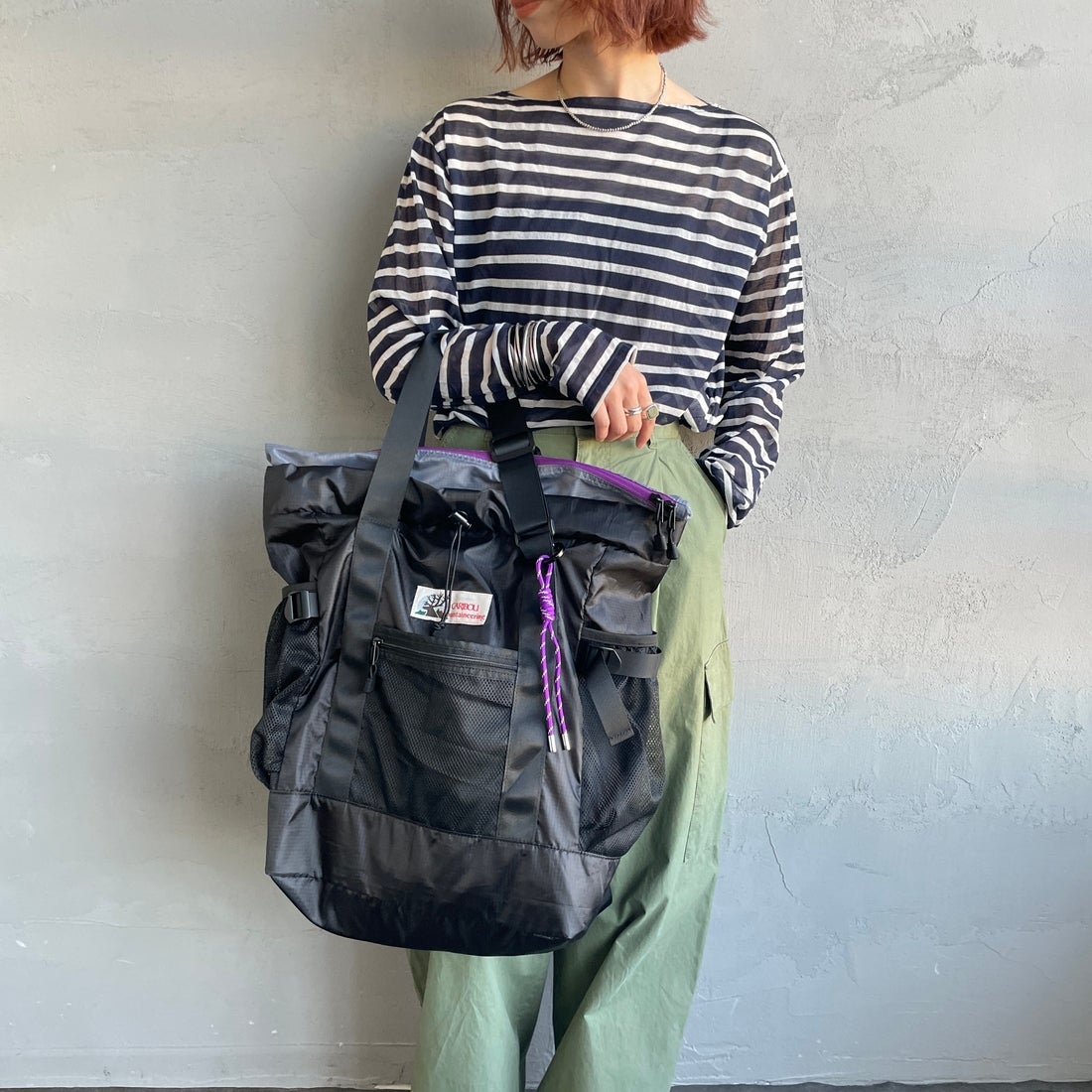 CARIBOU Mountaineering [カリブーマウンテニアリング] 別注 2WAYバックパック [CB24-AC-IN5-JF] BLACK2