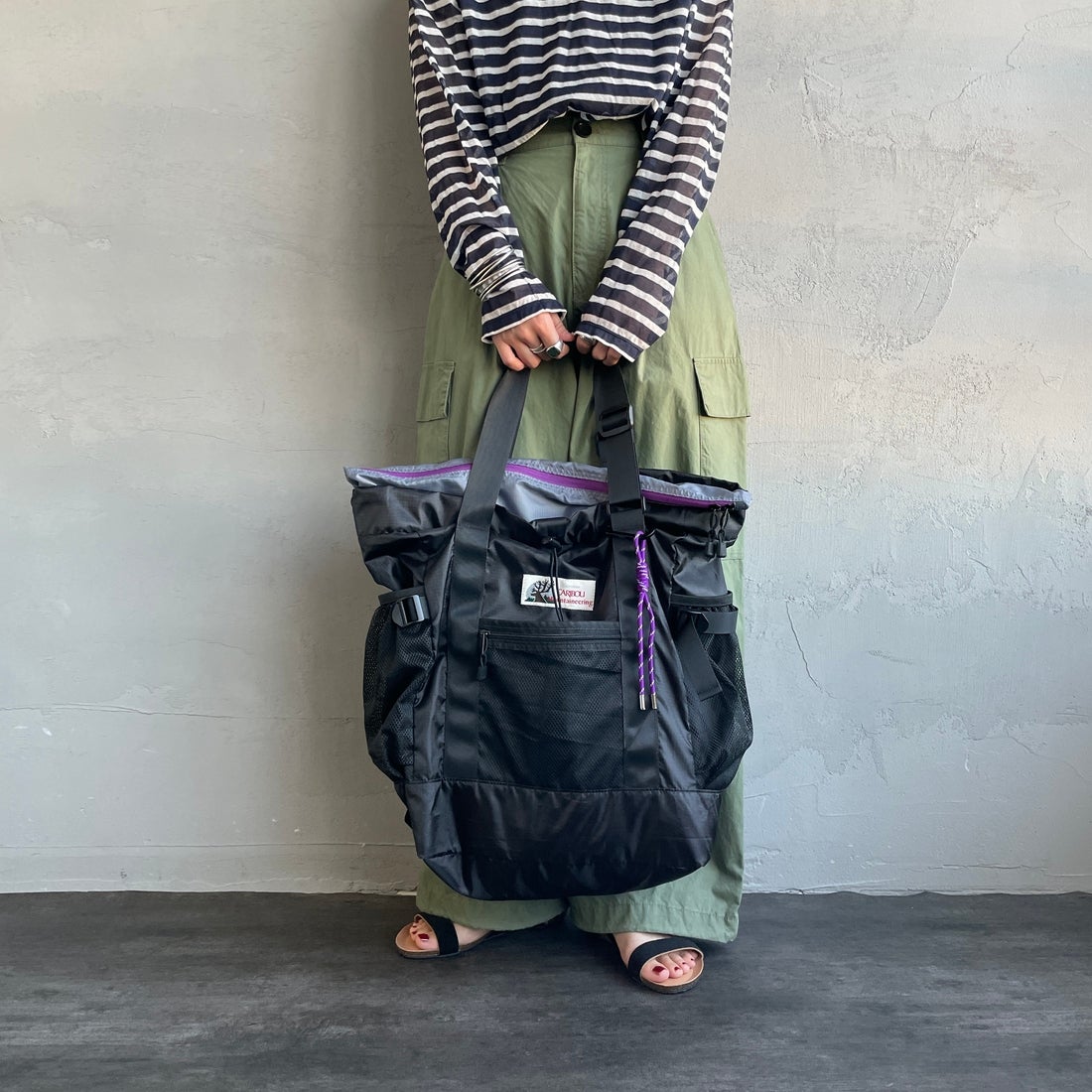 CARIBOU Mountaineering [カリブーマウンテニアリング] 別注 2WAYバックパック [CB24-AC-IN5-JF] BLACK2