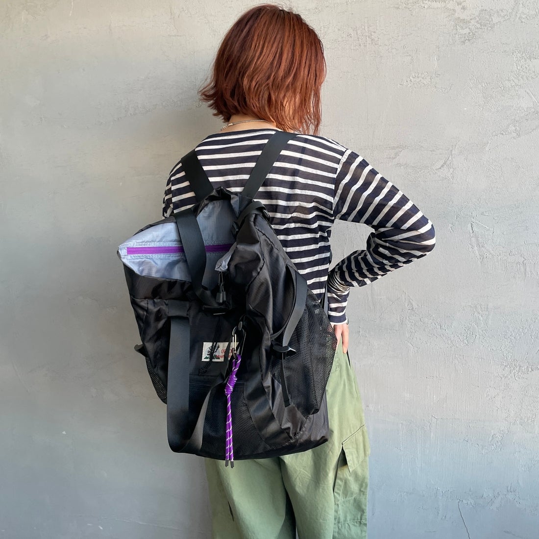 CARIBOU Mountaineering [カリブーマウンテニアリング] 別注 2WAYバックパック [CB24-AC-IN5-JF] BLACK2