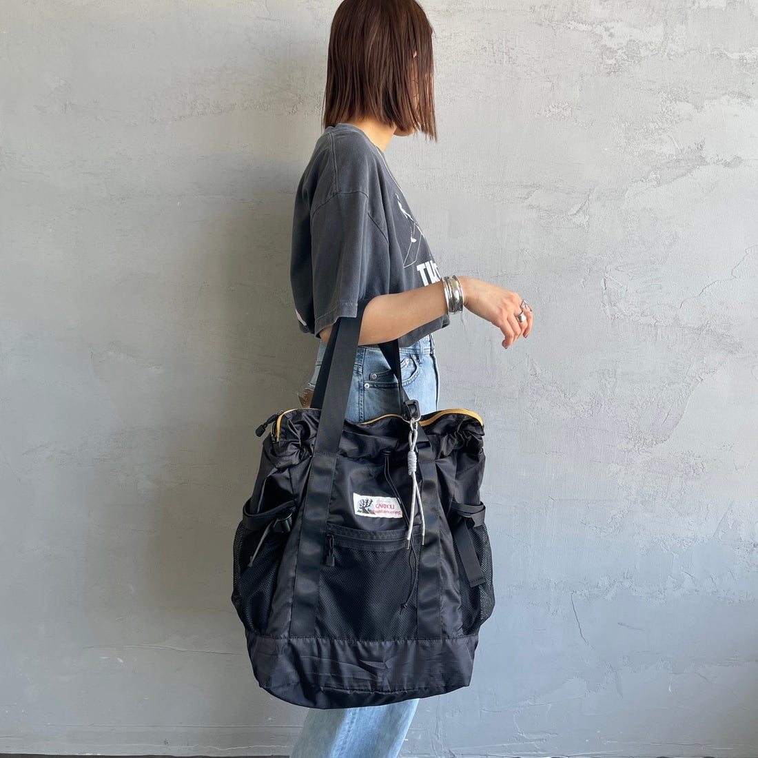 CARIBOU Mountaineering [カリブーマウンテニアリング] 別注 2WAYバックパック [CB24-AC-IN5-JF] BLACK