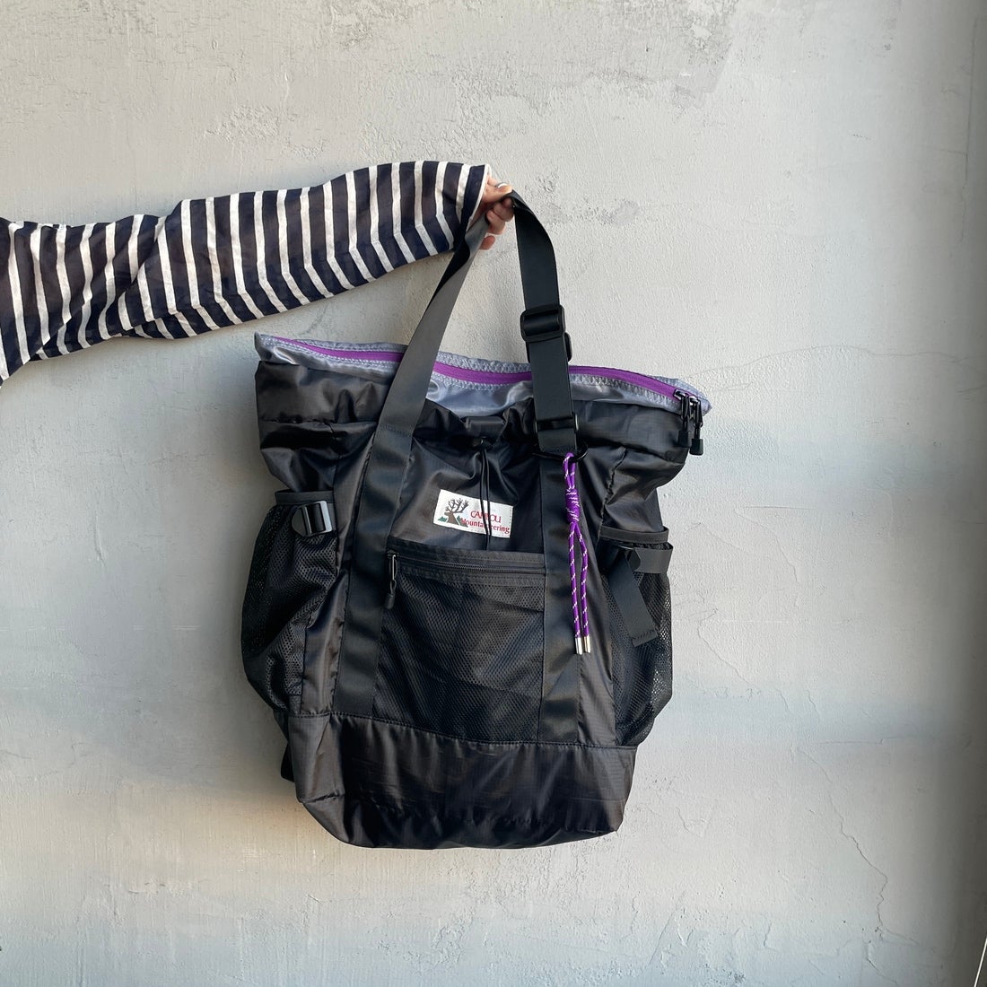 CARIBOU Mountaineering [カリブーマウンテニアリング] 別注 2WAYバックパック [CB24-AC-IN5-JF] BLACK2
