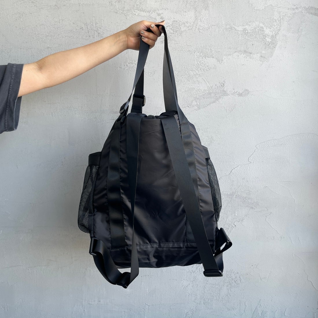 CARIBOU Mountaineering [カリブーマウンテニアリング] 別注 2WAYバックパック [CB24-AC-IN5-JF] BLACK