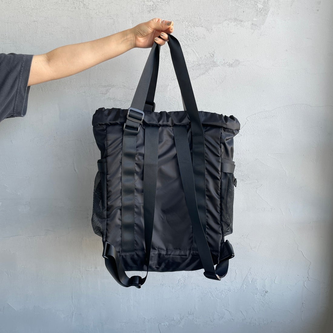 CARIBOU Mountaineering [カリブーマウンテニアリング] 別注 2WAYバックパック [CB24-AC-IN5-JF] BLACK