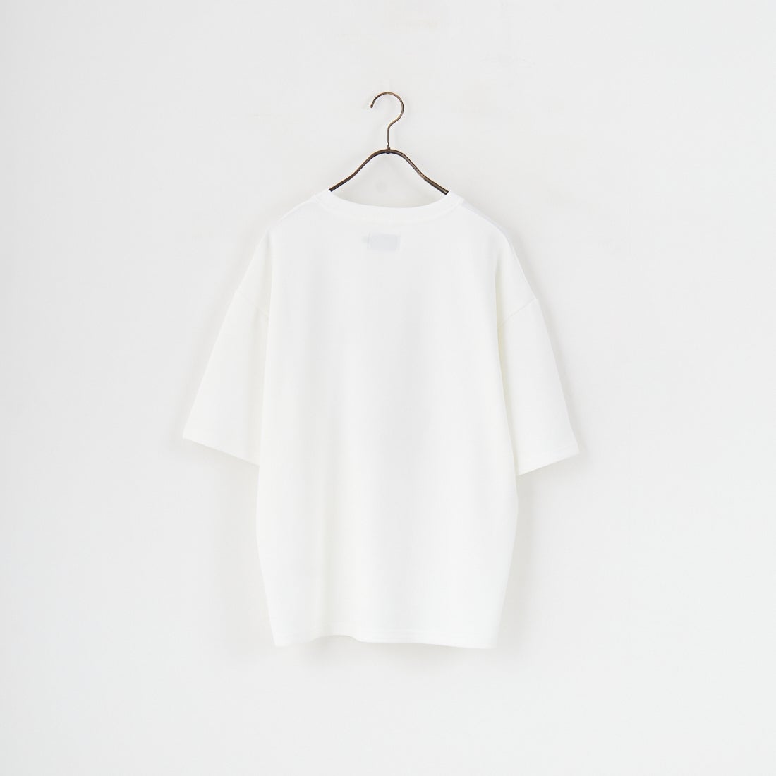 33Degrees [サーティースリーディグリーズ] 梨地刺繍Tシャツ [25140JF] C WHTﾄﾗ