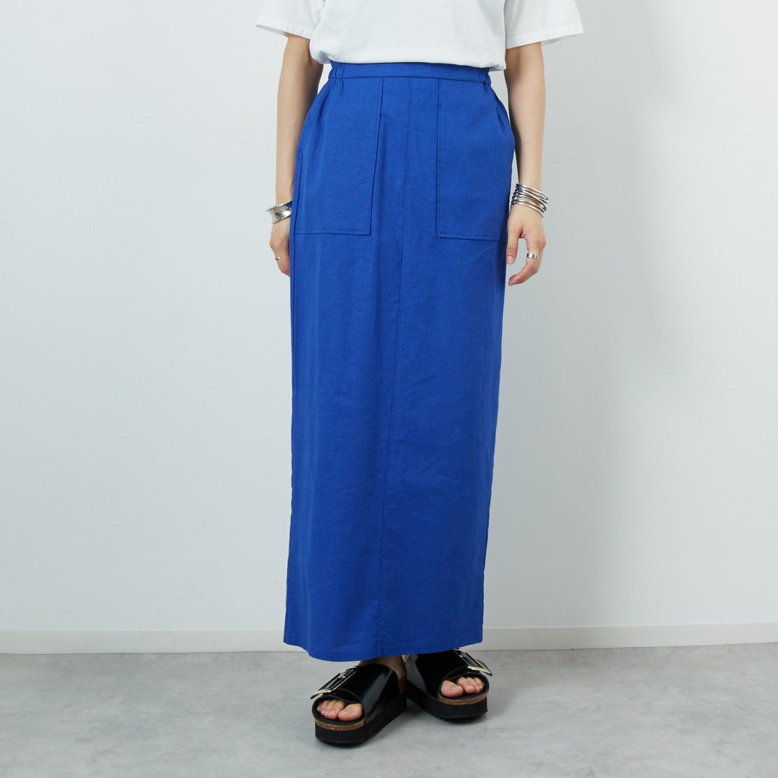 ﾌﾞﾙｰ&&モデル身長：160cm 着用サイズ：2&&