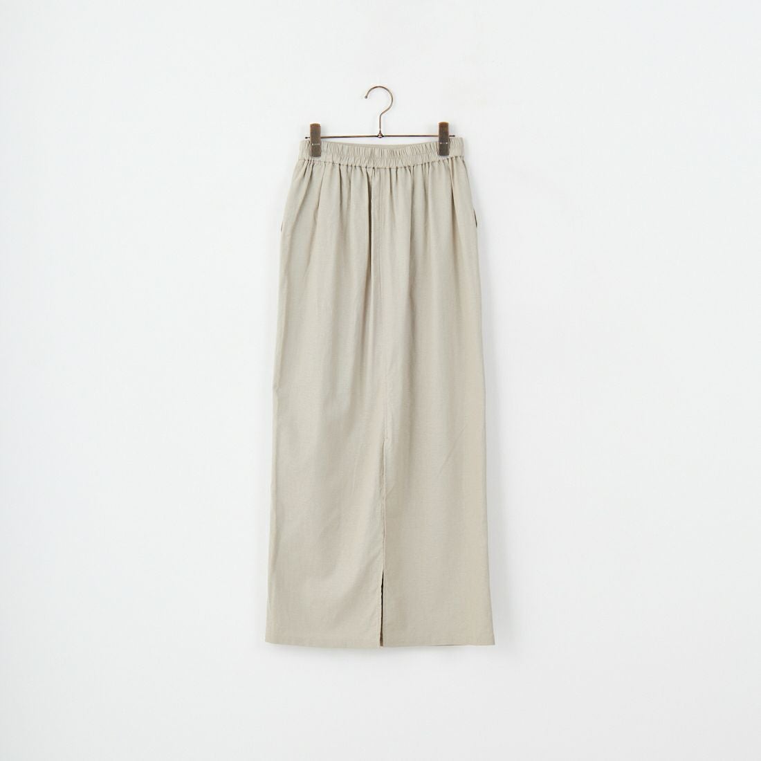 CLOCHE [クロシェ] ストレッチリネンタイトスカート [51286527] ﾍﾞｰｼﾞｭ