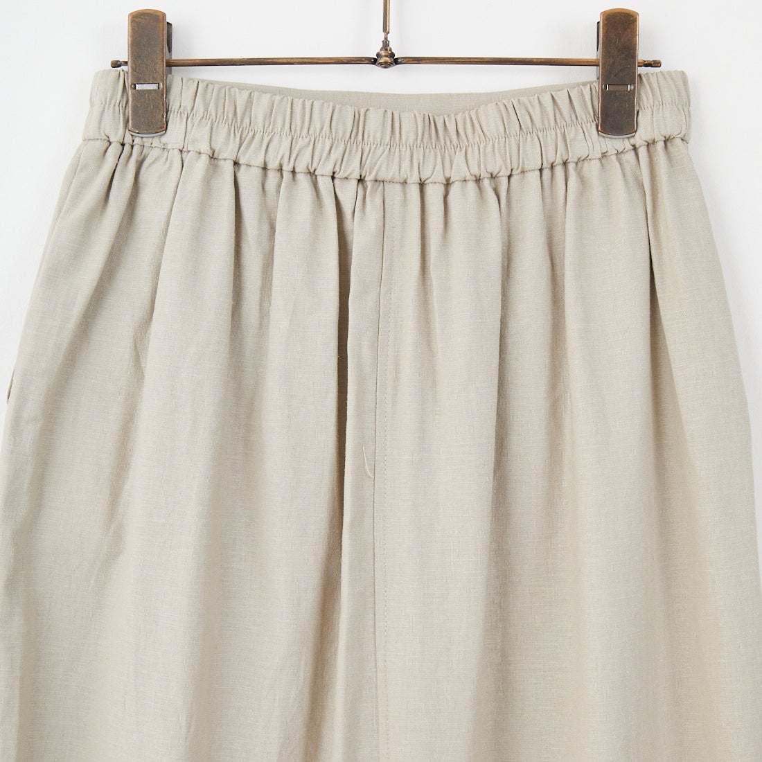CLOCHE [クロシェ] ストレッチリネンタイトスカート [51286527] ﾍﾞｰｼﾞｭ