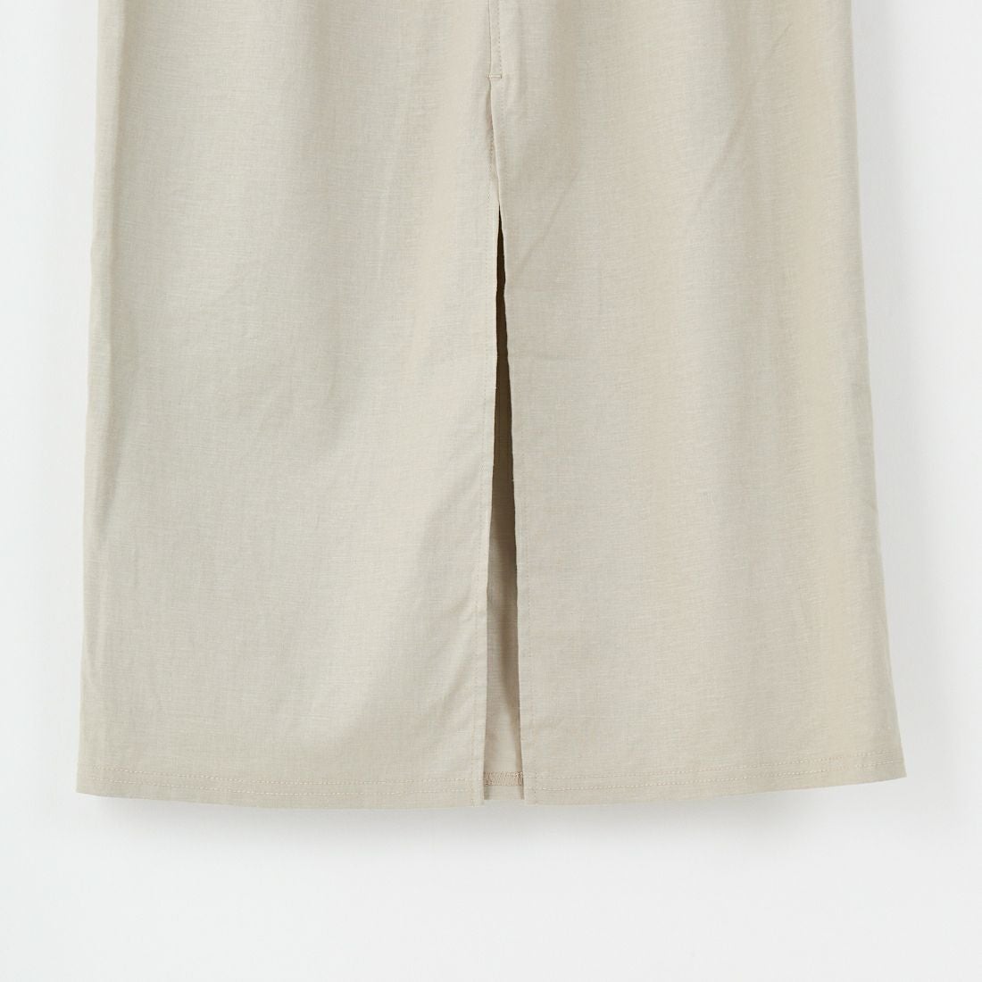 CLOCHE [クロシェ] ストレッチリネンタイトスカート [51286527] ﾍﾞｰｼﾞｭ