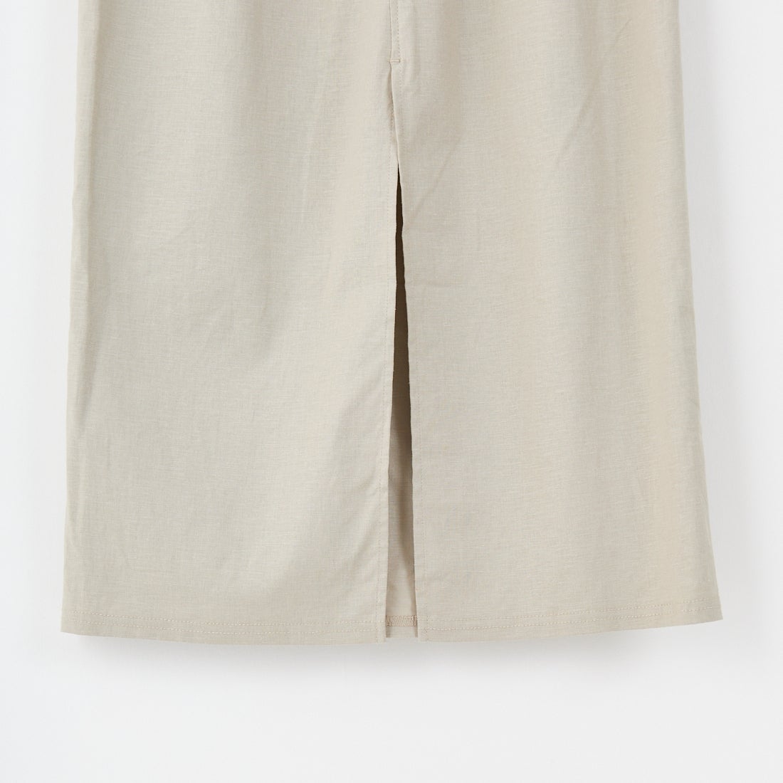 CLOCHE [クロシェ] ストレッチリネンタイトスカート [51286527] ﾍﾞｰｼﾞｭ