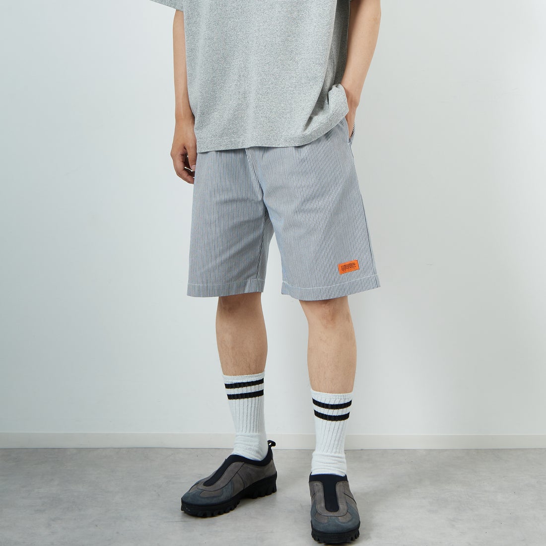 HICKORY&&モデル身長：179cm 着用サイズ：L&&