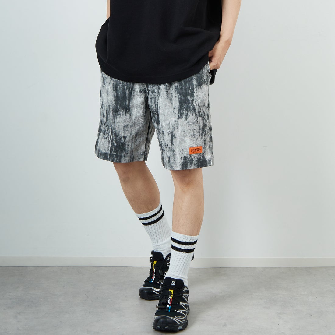 TYE DYE CA&&モデル身長：179cm 着用サイズ：L&&