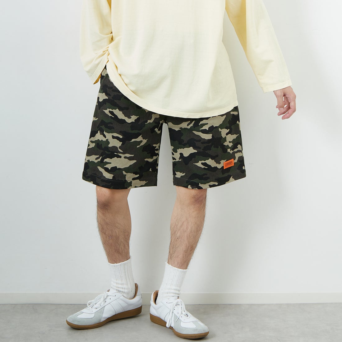 WOODLAND C&&モデル身長：168cm 着用サイズ：M&&