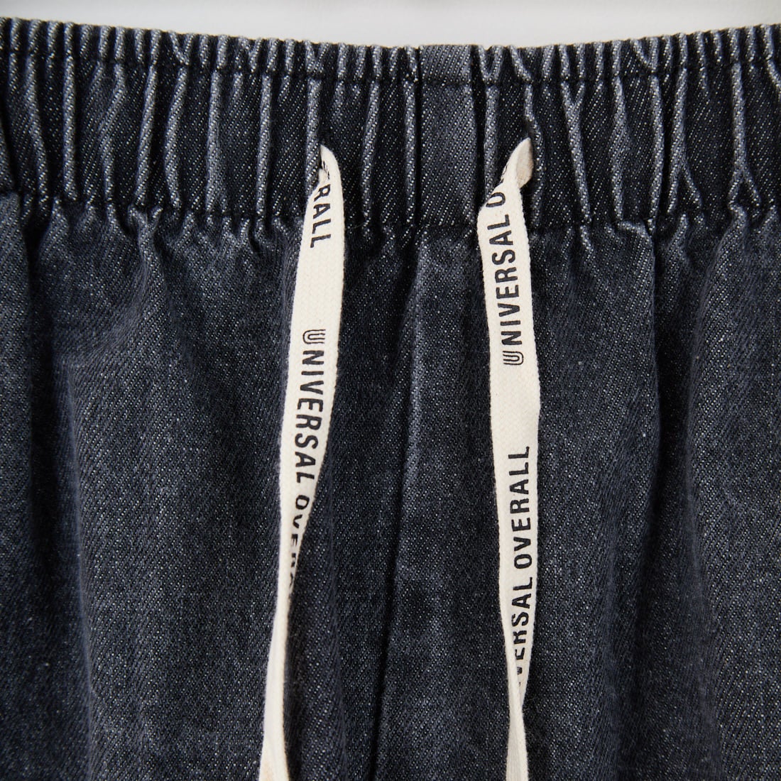 UNIVERSAL OVERALL [ユニバーサルオーバーオール] 別注 シェフショートパンツ [U2511657IN-JF] DENIM BLK