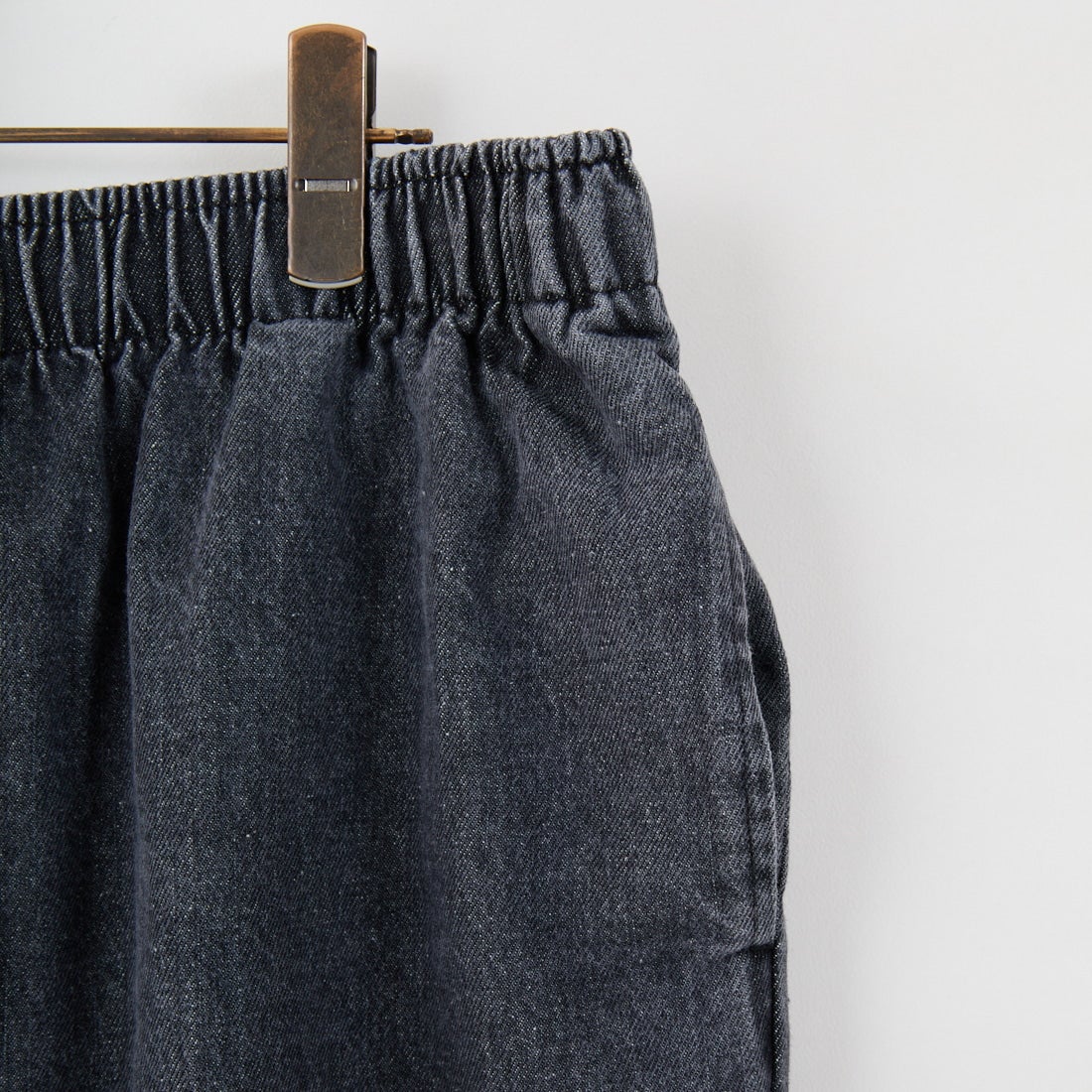 UNIVERSAL OVERALL [ユニバーサルオーバーオール] 別注 シェフショートパンツ [U2511657IN-JF] DENIM BLK