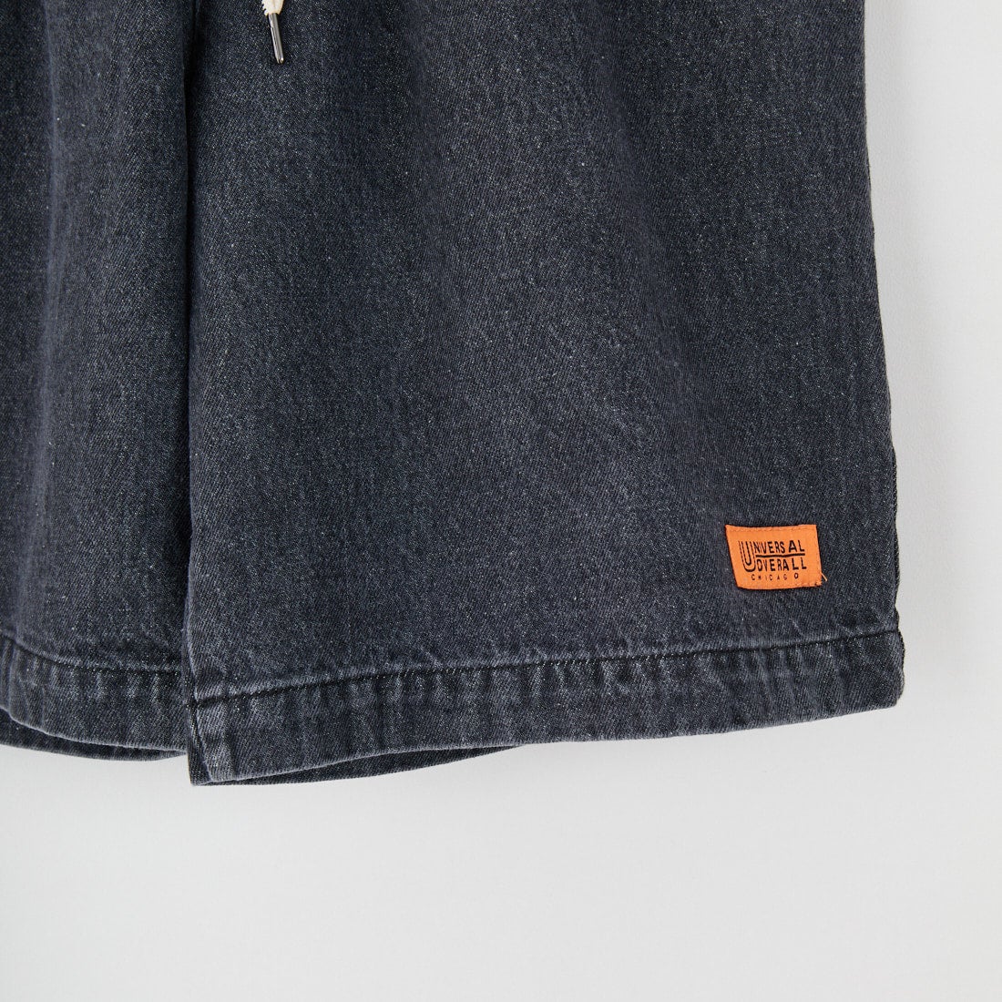 UNIVERSAL OVERALL [ユニバーサルオーバーオール] 別注 シェフショートパンツ [U2511657IN-JF] DENIM BLK